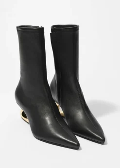 Clearance & Other Stories Bottines à Talons Sculpturaux Noir