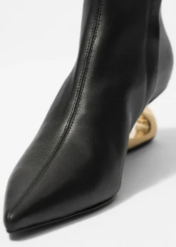 Clearance & Other Stories Bottines à Talons Sculpturaux Noir