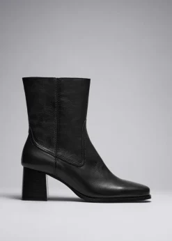Store & Other Stories Bottines Classiques En Cuir