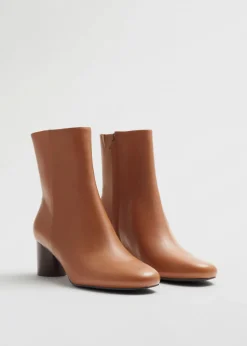 Cheap & Other Stories Bottines En Cuir