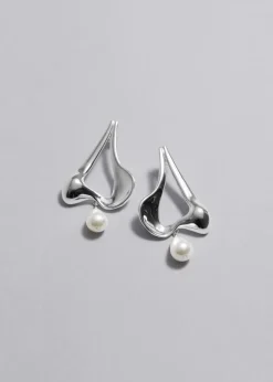 Sale & Other Stories Boucles D’oreilles à Perles D’eau Douce Argenté
