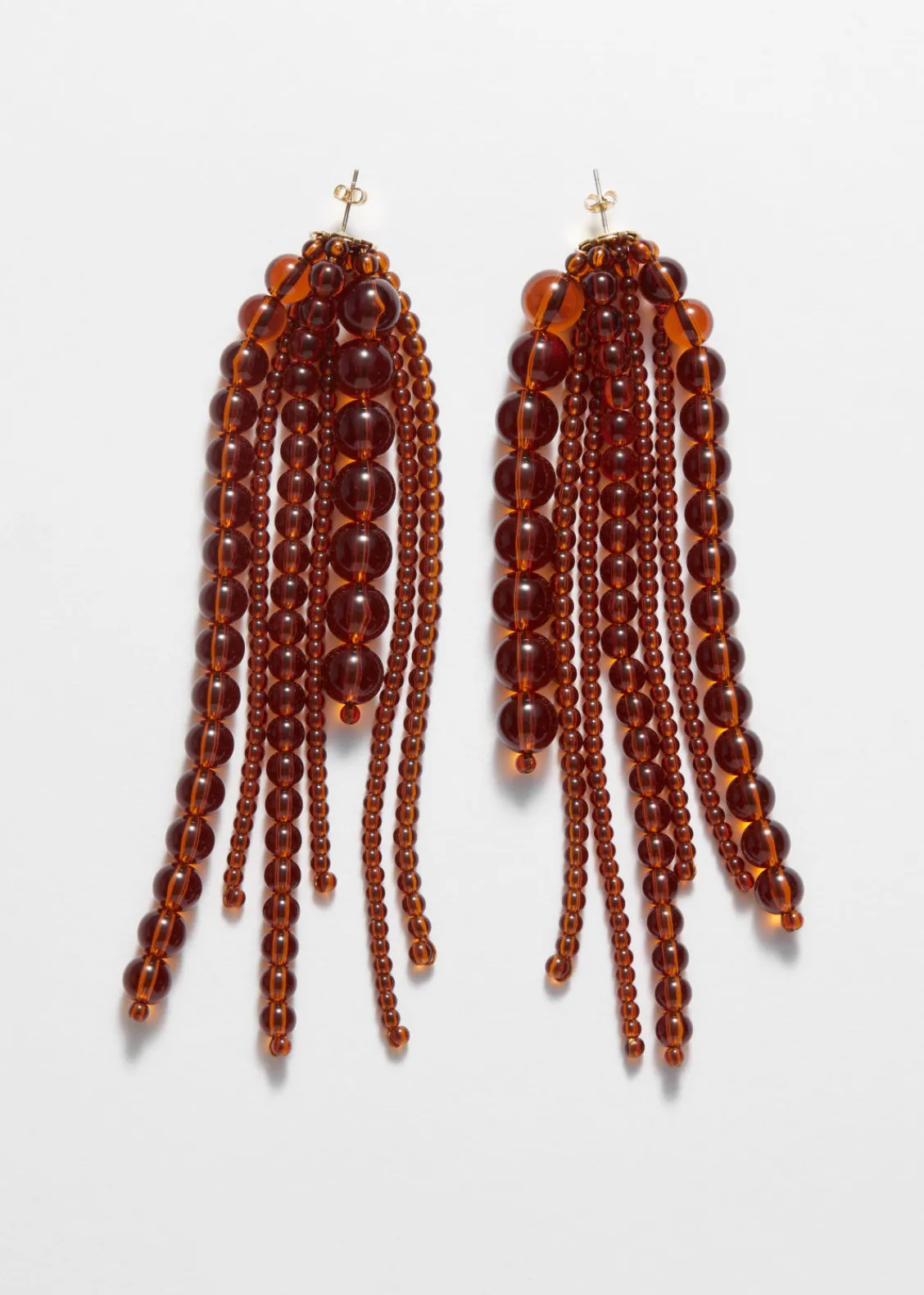 Hot & Other Stories Boucles D’oreilles à Perles En Verre En Cascade