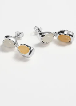 Fashion & Other Stories Boucles D’oreilles En Pierres Semi-précieuses