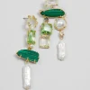 Best Sale & Other Stories Boucles D'oreilles Pendantes Avec Perles En Strass