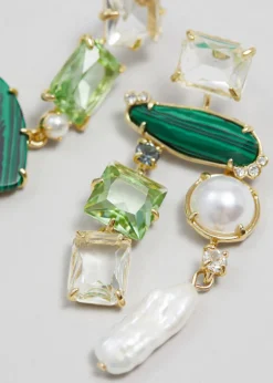Best Sale & Other Stories Boucles D'oreilles Pendantes Avec Perles En Strass