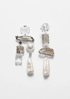 Best Sale & Other Stories Boucles D'oreilles Pendantes Avec Perles En Strass