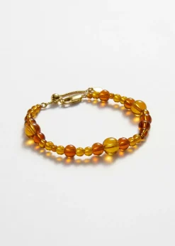 Outlet & Other Stories Bracelet à Perles De Verre Ambre