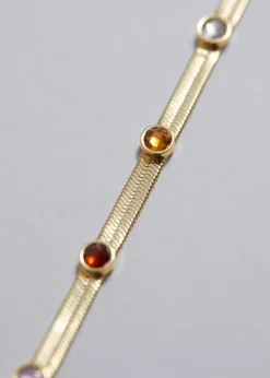 Cheap & Other Stories Bracelet En Chaîne Orné De Strass