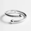 Outlet & Other Stories Bracelet Manchette élégant Argenté