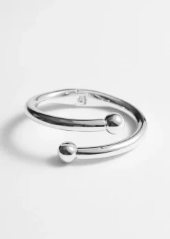 Outlet & Other Stories Bracelet Manchette élégant Argenté