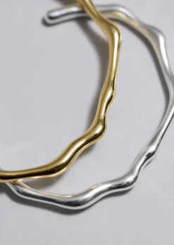 Cheap & Other Stories Bracelet Manchette Ondulé