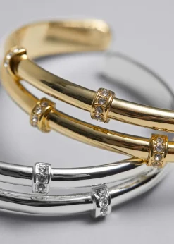 Store & Other Stories Bracelet Orné De Strass