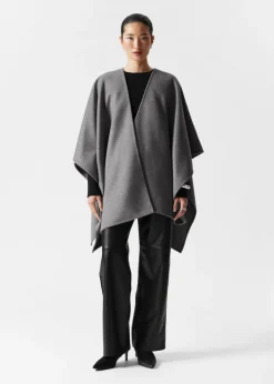 Flash Sale & Other Stories Cape En Laine Mélangée