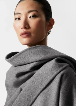 Flash Sale & Other Stories Cape En Laine Mélangée