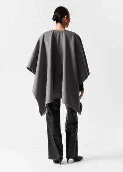 Flash Sale & Other Stories Cape En Laine Mélangée