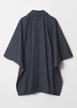 Online & Other Stories Cape Trench-coat Oversize Bleu marine