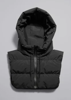 Cheap & Other Stories Capuche Rembourrée Noir