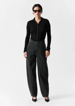 Flash Sale & Other Stories Cardigan Coccinelle En Mérinos Noir