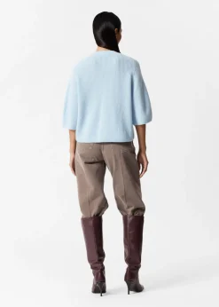 Flash Sale & Other Stories Cardigan En Laine Mérinos à Maille Côtelée