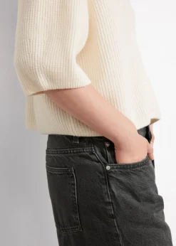 Flash Sale & Other Stories Cardigan En Laine Mérinos à Maille Côtelée