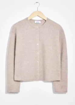 Outlet & Other Stories Cardigan En Maille D’alpaga Mélangé