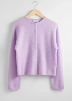 Outlet & Other Stories Cardigan En Maille D’alpaga Mélangé