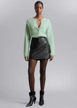 Outlet & Other Stories Cardigan En Maille D’alpaga Mélangé