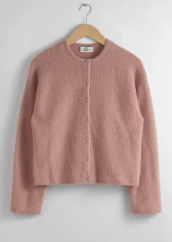 Outlet & Other Stories Cardigan En Maille D’alpaga Mélangé