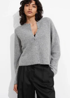 Outlet & Other Stories Cardigan En Maille D’alpaga Mélangé