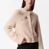 Cheap & Other Stories Cardigan Orné De Broches Beige