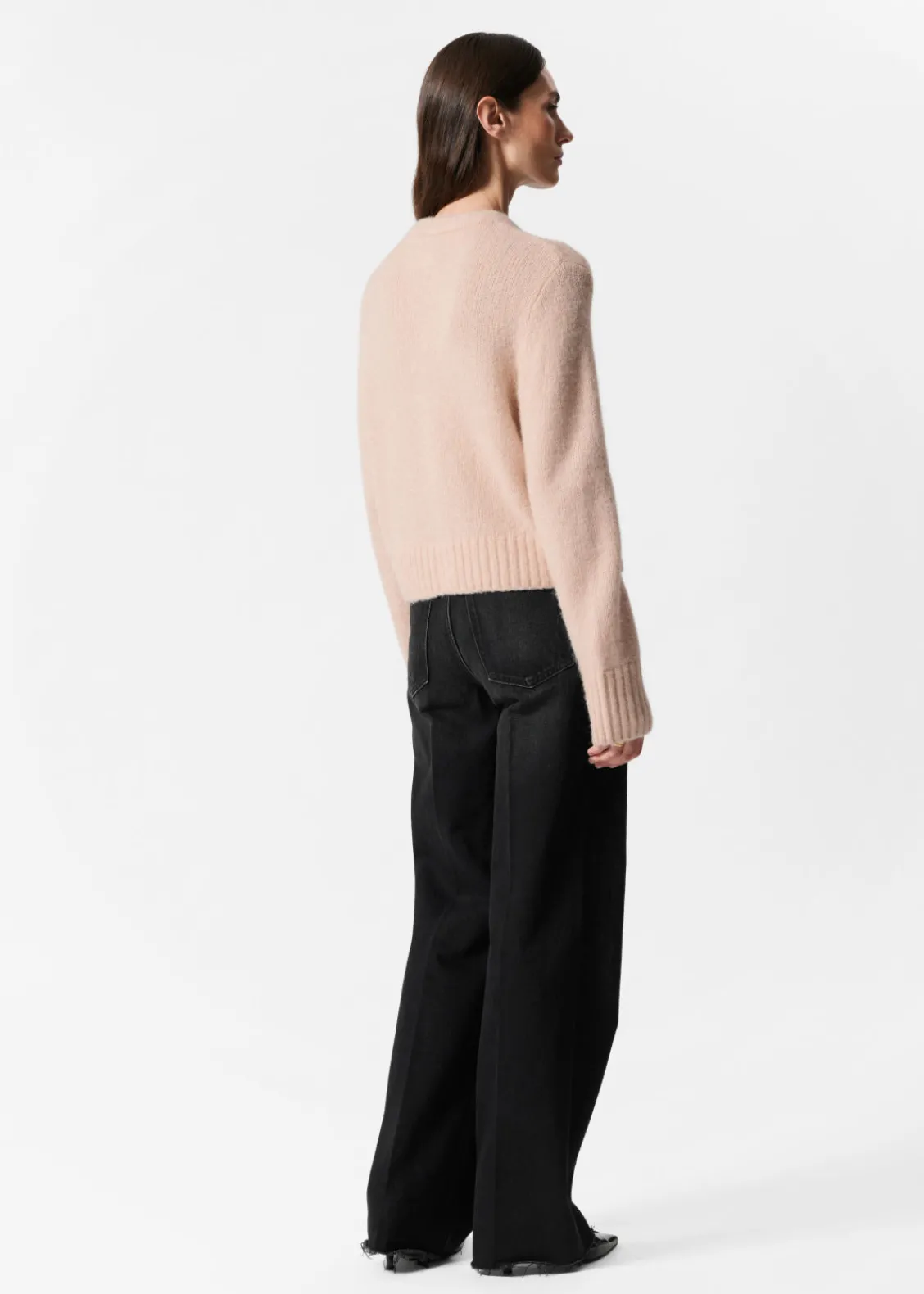 Cheap & Other Stories Cardigan Orné De Broches Beige