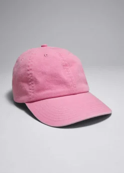 New & Other Stories Casquette De Baseball En Denim Décoloré