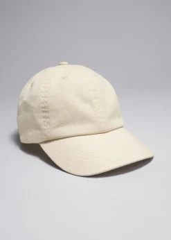 New & Other Stories Casquette De Baseball En Denim Décoloré
