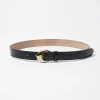 Online & Other Stories Ceinture Classique En Cuir Croco