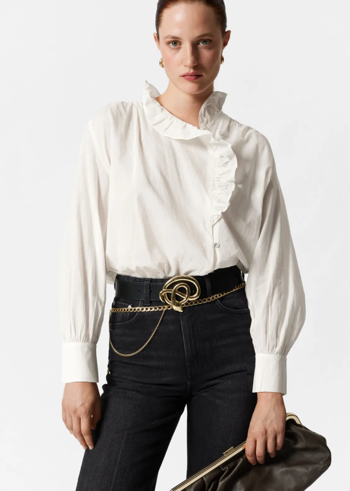 Store & Other Stories Ceinture En Chaîne Façon Gourmette Doré