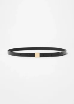 New & Other Stories Ceinture En Cuir à Boucle Carrée