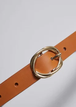 Online & Other Stories Ceinture En Cuir à Boucle Effet Noué
