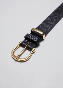 Fashion & Other Stories Ceinture En Cuir Croco