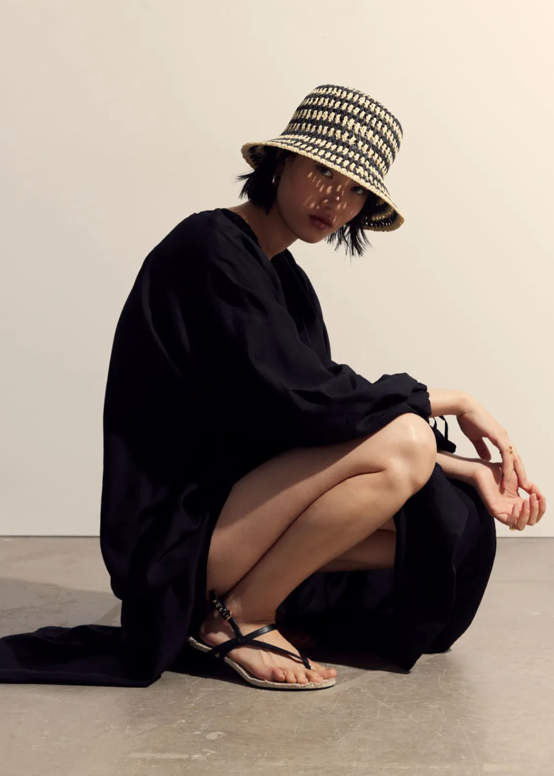 Cheap & Other Stories Chapeau Crocheté En Paille