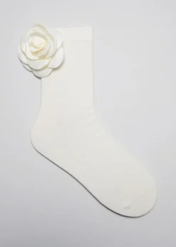 Fashion & Other Stories Chaussettes à Roses Appliquées