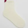 Best & Other Stories Chaussettes Cœur Couleur crème