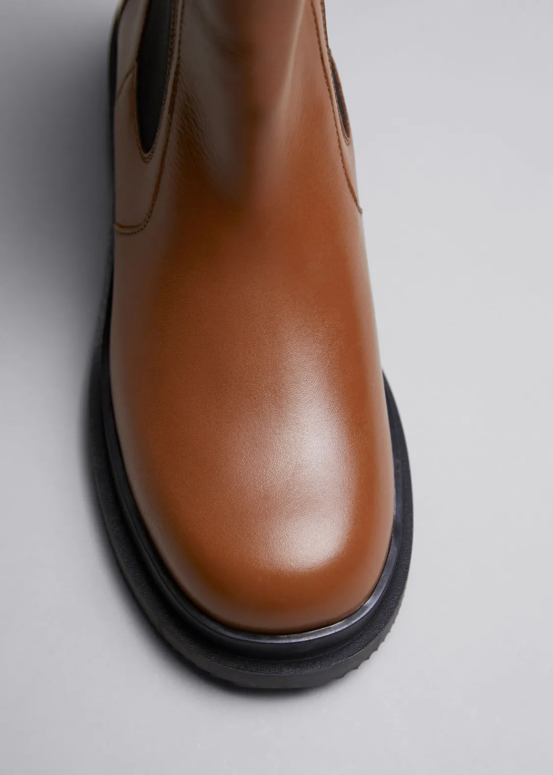 Discount & Other Stories Chelsea Boots En Cuir