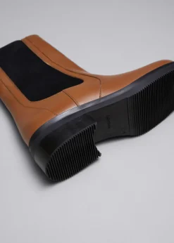 Discount & Other Stories Chelsea Boots En Cuir