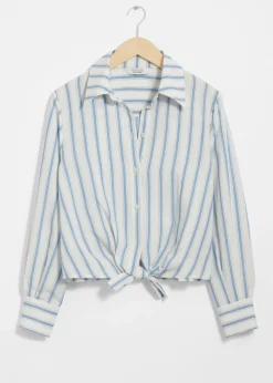 Store & Other Stories Chemise à Nouer Sur Le Devant