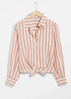 Store & Other Stories Chemise à Nouer Sur Le Devant