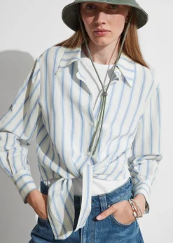 Store & Other Stories Chemise à Nouer Sur Le Devant