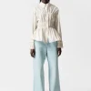 Clearance & Other Stories Chemise à Smocks Blanc