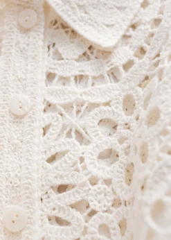 New & Other Stories Chemise Crochetée