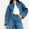 Outlet & Other Stories Chemise Décontractée En Jean Bleu moyen
