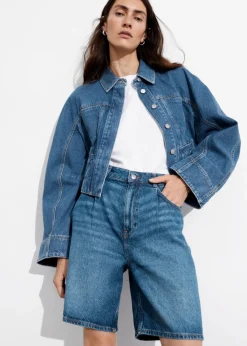 Outlet & Other Stories Chemise Décontractée En Jean Bleu moyen